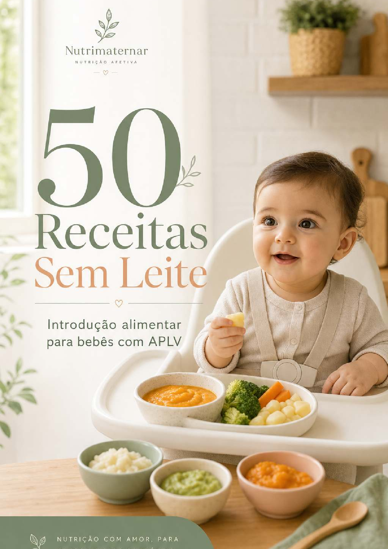 Ebook 50 Receitas Sem Leite e Sem Ovo